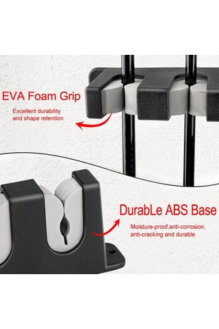 Sones 6 Delikli Eva Olta Kamışı Depolama Ekran Rafı Kulüp Tutucu, Renk: Duvara Monte Mavi Diğer