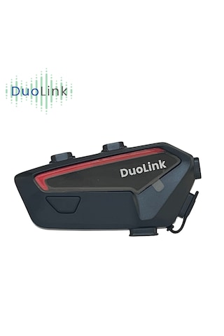 DuoLink X02 İnterkom Bluetooth 6 Kişi Grup Motosiklet Kulaklık Müzik Paylaşımı Kask Intercom Sesli Yanıt