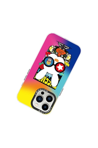 Newface - 167 - Apple iPhone Uyumlu 14 Pro Max Kılıf Estoril Desenli Kapak - Estoril - Kmrsfres - - 10