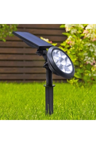 Maxled Mx-9010 18w Led Solar Kazıklı Bahçe/çim Armatürü Yeşil Işık