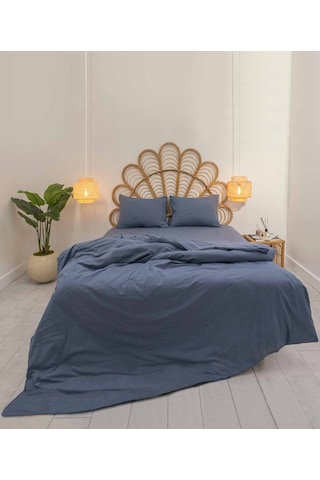 Koza Home Pacifico Nevresim Takımı Pamuk Navy Çift Kişilik 200x220 9554a Lacivert