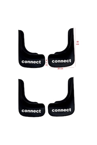 Ford Connect 2002-2013 Uyumlu 4 lü Ön-Arka Paçalık Tozluk Çamurluk FRD1UX024YD