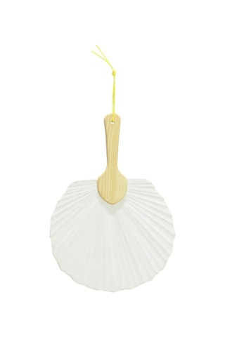 Beyaz Yelpaze İstiridye Model 19 Cm-10550