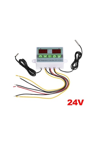 Novahub Mikrobilgisayar Akıllı Dijital Sıcaklık Kontrol Cihazı Zfx-st3012 24v/240w Termostat Anahtarı