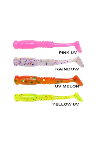 Ryuji Rock Tail 4cm Kokulu Silikon Yem 12 Adet