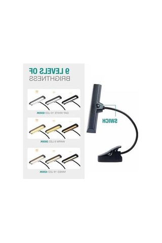 Ulzyvf Şarj Edilebilir 19 Led Müzik Lambası - 3 Renk Ve Parlaklık Ayarı Diğer