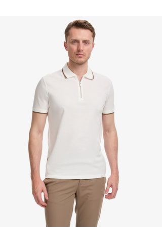 Pierre Cardin Erkek Ekru Tişört 50327873-vr019
