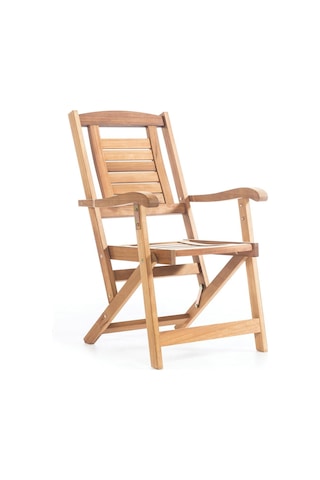 Rehome Pukka İroko Katlanabilir Sandalye Kahverengi