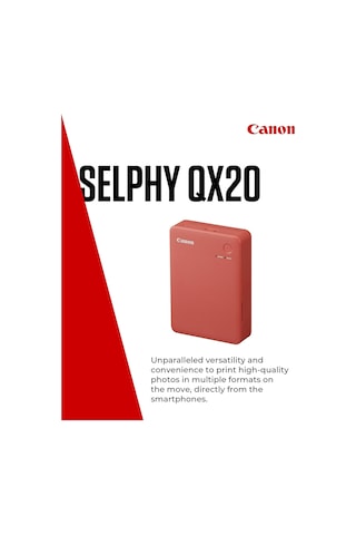 Canon Selphy Qx20 Rd Fotoğraf Yazıcısı Boya-süblimasyon 287 X 287 Diğer