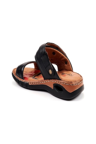 Forelli 40507 Erkek Terlik - Siyah-siyah Siyah