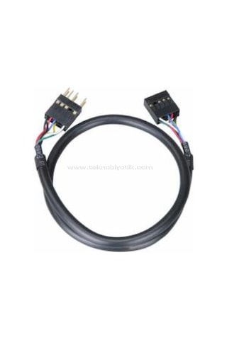 Akasa Kasa Içi Ön Panel Hd Audio Ses Uzatma Kablosu Ac97 Ak-E