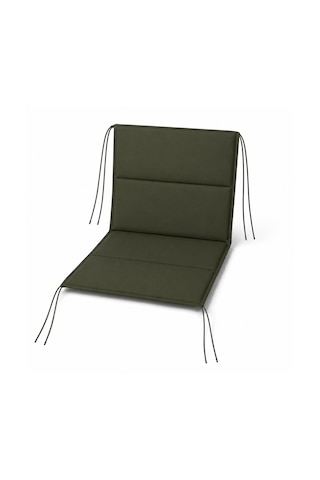 Microcase İple Sabitlemeli Katlanabilir Sırtlıklı Tasarım Kamp Sandalyesi Minderi Piknik Outdoor Balıkçılık 80x40 Cm Al5565 Yeşil