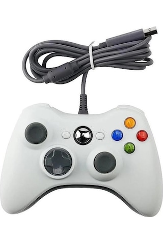 Torima Xbox 360/pc Uyumlu Kablolu Joystick Gamepad Controller