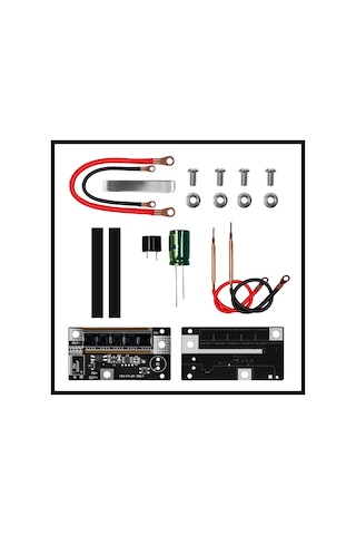 Kangvka 12v Taşınabilir Pcb Devre Kartı Nikel Levha Kaynak Cihazı - Lityum Pil 18650/26650/32650 Uyumlu 90-150a Akım