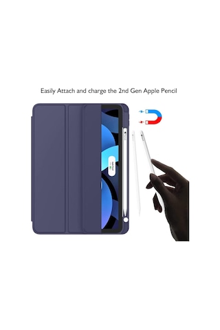 Xiaomi Redmi Pad Pro 12.2inç 2025 Uyumlu Kılıf Kalem Bölmeli Smart Case Kılıf