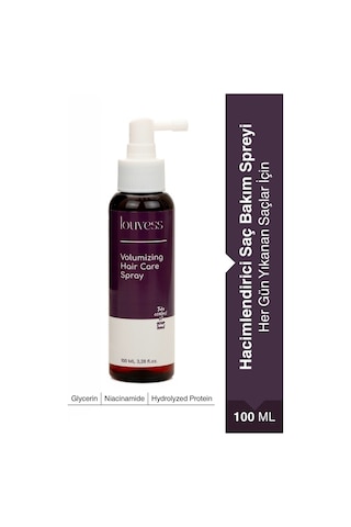Louvess Glycerin Niacinamide Wheat Protein İçerikli Hacimlendirici Saç Bakım Spreyi 100 ML