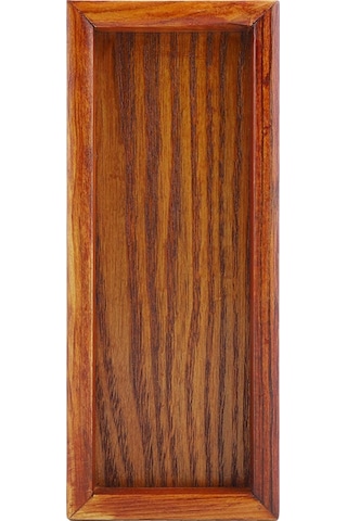 Servis Tepsisi, Dikdörtgen Ahşap Çay Tepsisi Otel Ev Mutfak Tepsileri Atıştırmalık Tepsisi Kahvaltı Tepsisi Gıda Saklama Kabı 20 8cm