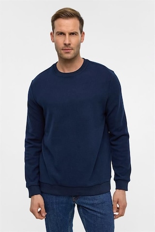 Süvari Lacivert Regular Düz Bisiklet Yaka Sweatshirt Sw2013700013-m09 Lacivert