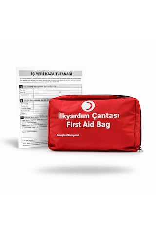 Otel Pansiyon İlk Yardım Çantası, Resepsiyon, Plaj İlk Yardım Çantası Yönetmeliğe Uygun 35 Parça