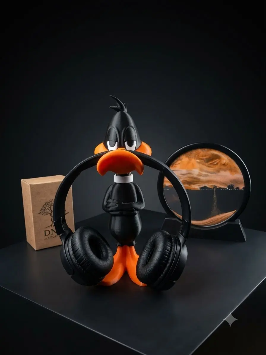 Daffy Duck Kulaklık Standı Gamer Masaüstü Dekor
