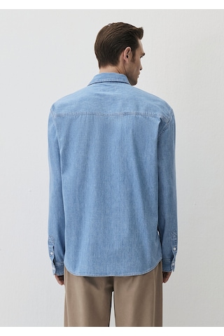 Mavi - Theo Edition Açık Mavi Jean Gömlek 0211655-90893 Açık Mavi