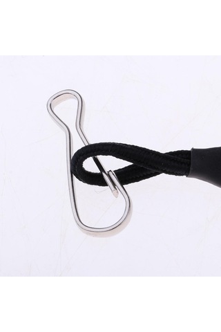 Homyl Taktik Elastik İpi Güvenlik Tasma Anti Kaybetme Siyah Siyah