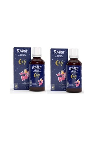 Baybay Night Bitkisel Damla 2 x 50 ML