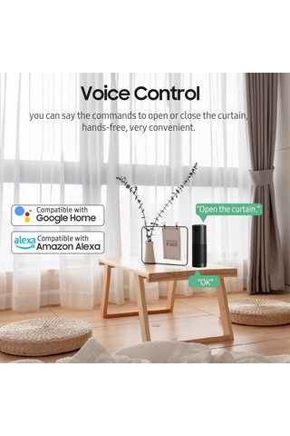 Singree Akıllı Perde Anahtarı - Zigbee Uyumlu, Uzaktan Kontrol, Alexa & Google Home Destekli Diğer