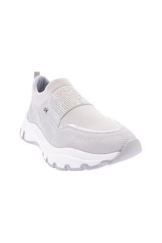 Dgn 69113-22y Kadın Silver Taş Bantlı Sneakers Ayakkabı 69113-2027-R7516 Gri