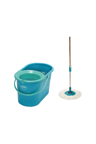 Motek Fix Mop Temizlik Kovası Temizlik Seti+extra 1ad Yedek Püskül