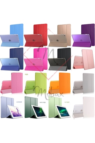 Apple Uyumlu iPad Pro 12.9 1. / 2. Nesil Kılıf Pu Deri Smart Standlı Case A1584 A1652 A1670 A1671 A1821