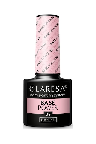 Claresa Renkli Power Base Coat Nude Pembe 02 - 5g
