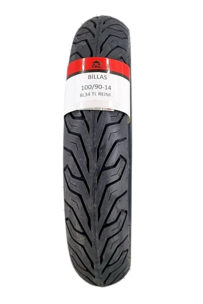 Billas 100/90-14 Tubeless Scooter Arka Dış Lastik Billas 100/90-14 Tubeless Scooter Arka Dış Lastik