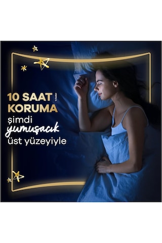 Orkid Ultra Hijyenik Ped Gece Ekstra Boy 4 10 Adet Ped 3 Paket