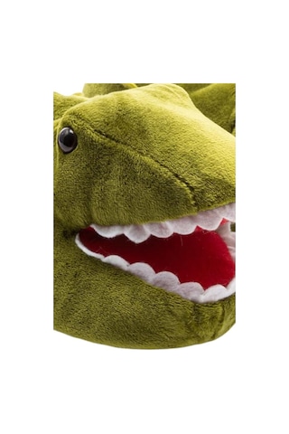 Twigy Dinos-2 EE0570 Çocuk Hayvanlı Panduf Yeşil 30/38 Çok Renkli