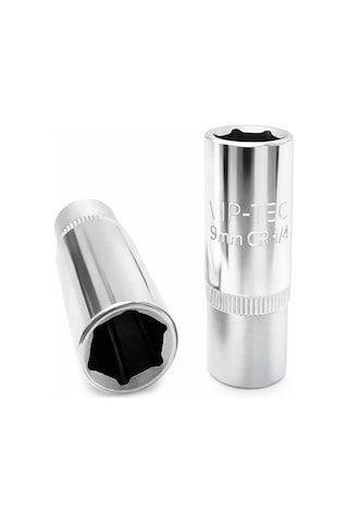 Vıp-tec 1/4 Altı Köşe Derin Lokma 9 Mm