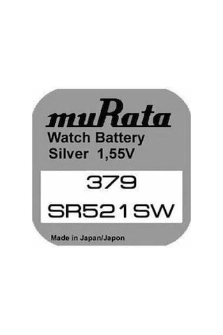 Murata 379 SR521SW Saat Pili 5'li