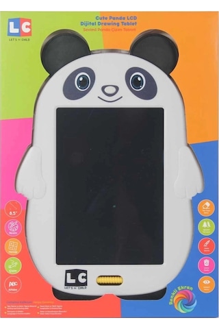 Lc Sevimli Panda Çizim Tableti 22 Cm