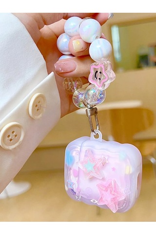 Cronax Airpods Uyumlu 2 İçin Silikon Kılıf Anahtarlıklı 260867643 Pembe