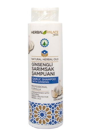 Herbal Palace Ginsengli Sarımsak Kokusuz Şampuanı 2 x 400 ml