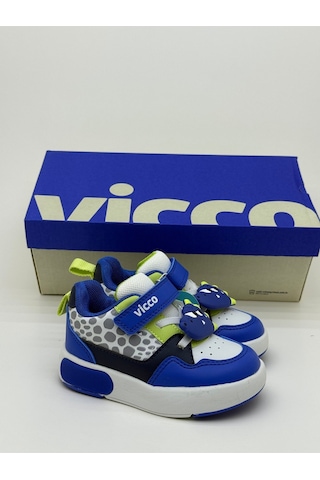 Tekiner Vicco Ortopedik Memory Form Tabanlı Işıklı Spor Ayakkabı Mavi