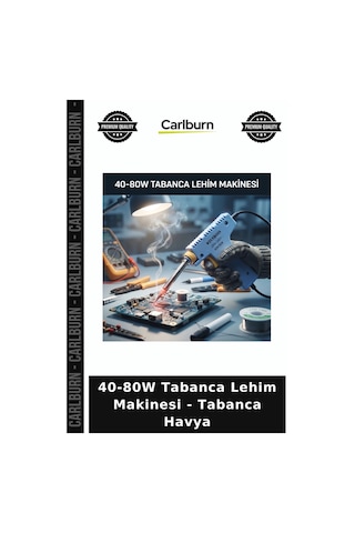 Özel Üretim Çift Güç Ergonomik Tamir Atölye Hobi 40-80w Tabanca Lehim Makinesi - Tabanca Havya