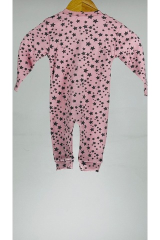 %100 Pamuklu Uzun Kollu Bebek Tulum 001