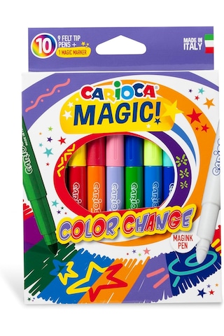 Carioca Magic Renk Değiştiren Keçeli Kalem 10'lu
