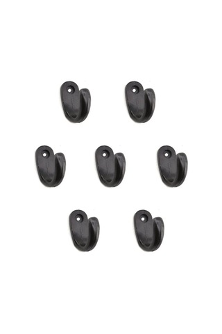 Cntma Büyük Tekli Fincan Askı, Dekor Askısı - Siyah, 12x23x30 Mm Diğer