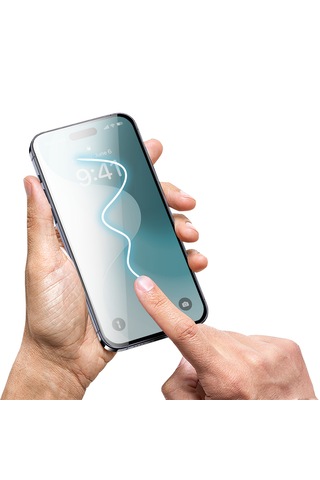Buff Apple Uyumlu   iPhone 16 5d Easyfit 2 Adet Ekran Koruyucu