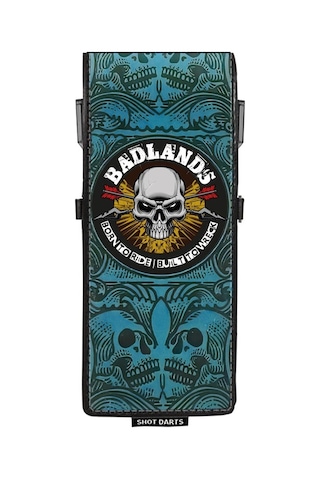 Shot Badlands Inked Dart Wallet Blue Case