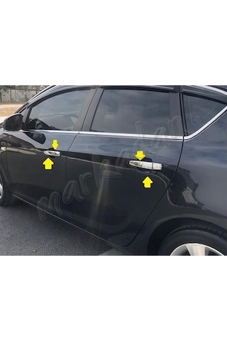 Db Chrome Opel Astra J Kapı Kolu Nikelajı 2009-2016 4 Kapı P.Çeli