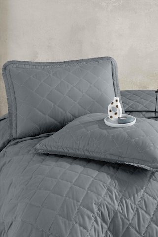 Clasy Ranforce Yatak Örtüsü Çift Kişilik Tafana V6 Gri