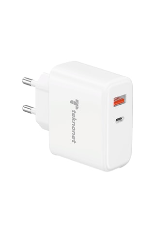 Teknonet Tn-hch13 33w Hızlı Şarj Adaptörü Beyaz